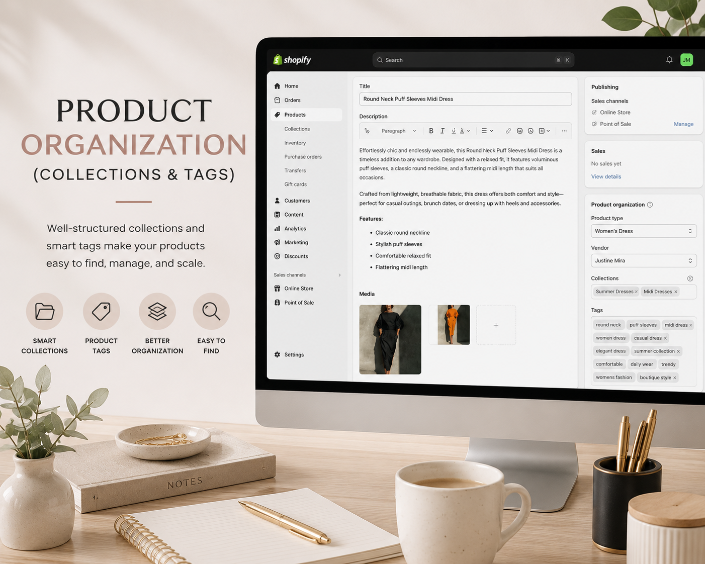 Collections + Tags